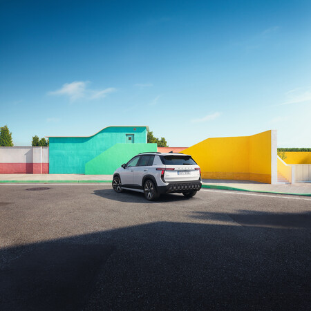 Skoda Epiq Launch Rear