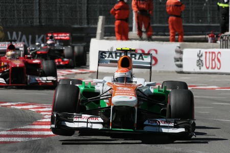 Sutil Monaco F1 2013