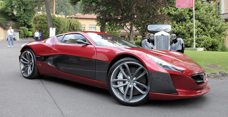 El Rimac Concept One se deja ver en el Concorso d'Eleganza 2012