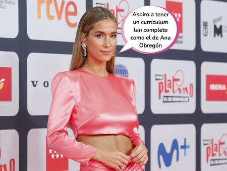 María Pombo en la alfombra roja de los Premios Platino 2021: esta es la famosa serie en la que podría haber debutado como actriz tres sesenta