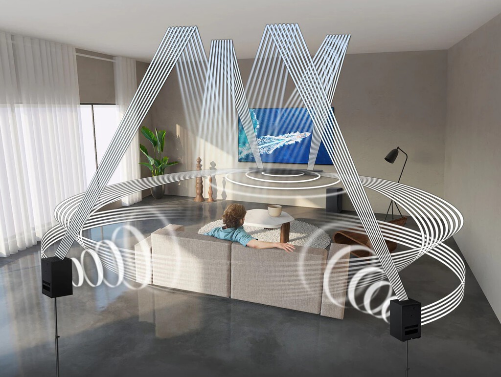 Se acabaron los cables: las nuevas barras de sonido de Samsung para 2022 se conectan por WiFi a la tele