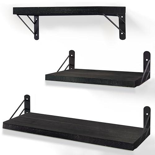 ZVZM Estanteria de Pared Madera