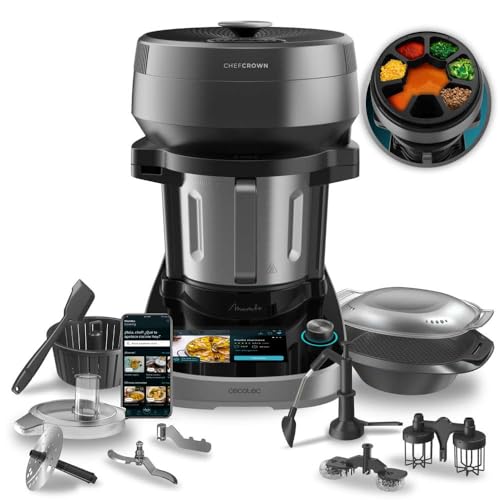 Cecotec Robot de Cocina Multifunción con Dispensador de Alimentos 