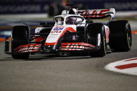 Magnussen Singapur F1 2022