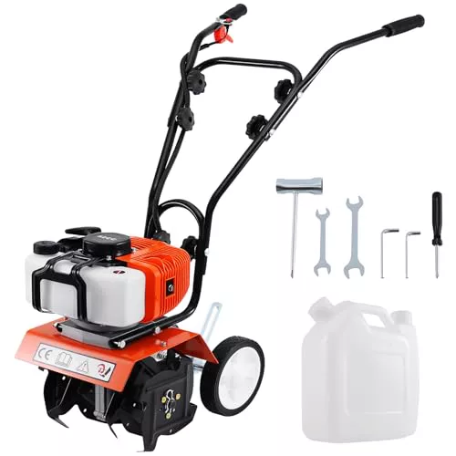 Samger Motoazada Gasolina 1.65KW, Anchura de Trabajo 28cm, Profundidad de Trabajo 10cm