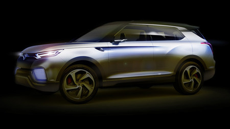 SsangYong XLV, un prototipo híbrido Diesel para Ginebra