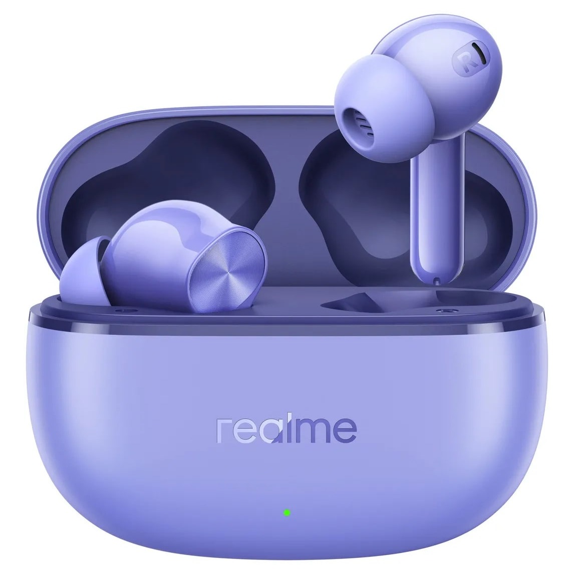 Realme Buds T200 Lite color púrpura