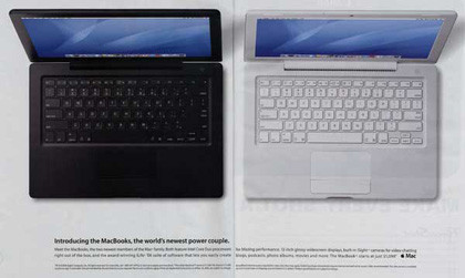 Nueva publicidad de los MacBooks en revistas