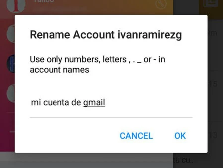 Yahooの名前を変更