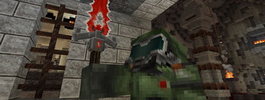 Doom traslada su acción infernal a Minecraft con Demons of the Nether, un mod tan frenético como sorprendente