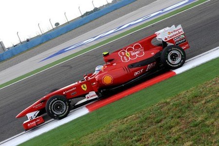 Fernando Alonso en el GP de Turquía 2010