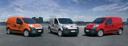 Fiat Fiorino, Peugeot Bipper y Citroën Nemo