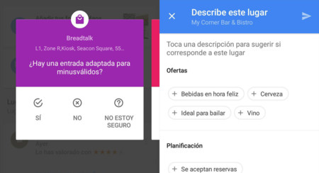 Google Maps tiene una nueva interfaz para que describas lugares