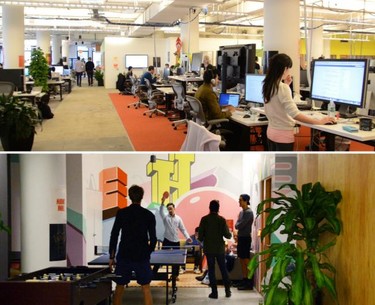 Vivir en Nueva York y trabajar en las oficinas de Facebook diseñadas por Frank Gehry ¿se puede pedir más?