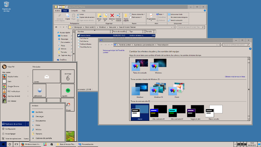 Eres un nostálgico? Así podrás utilizar el tema clásico de Windows en  Windows 10