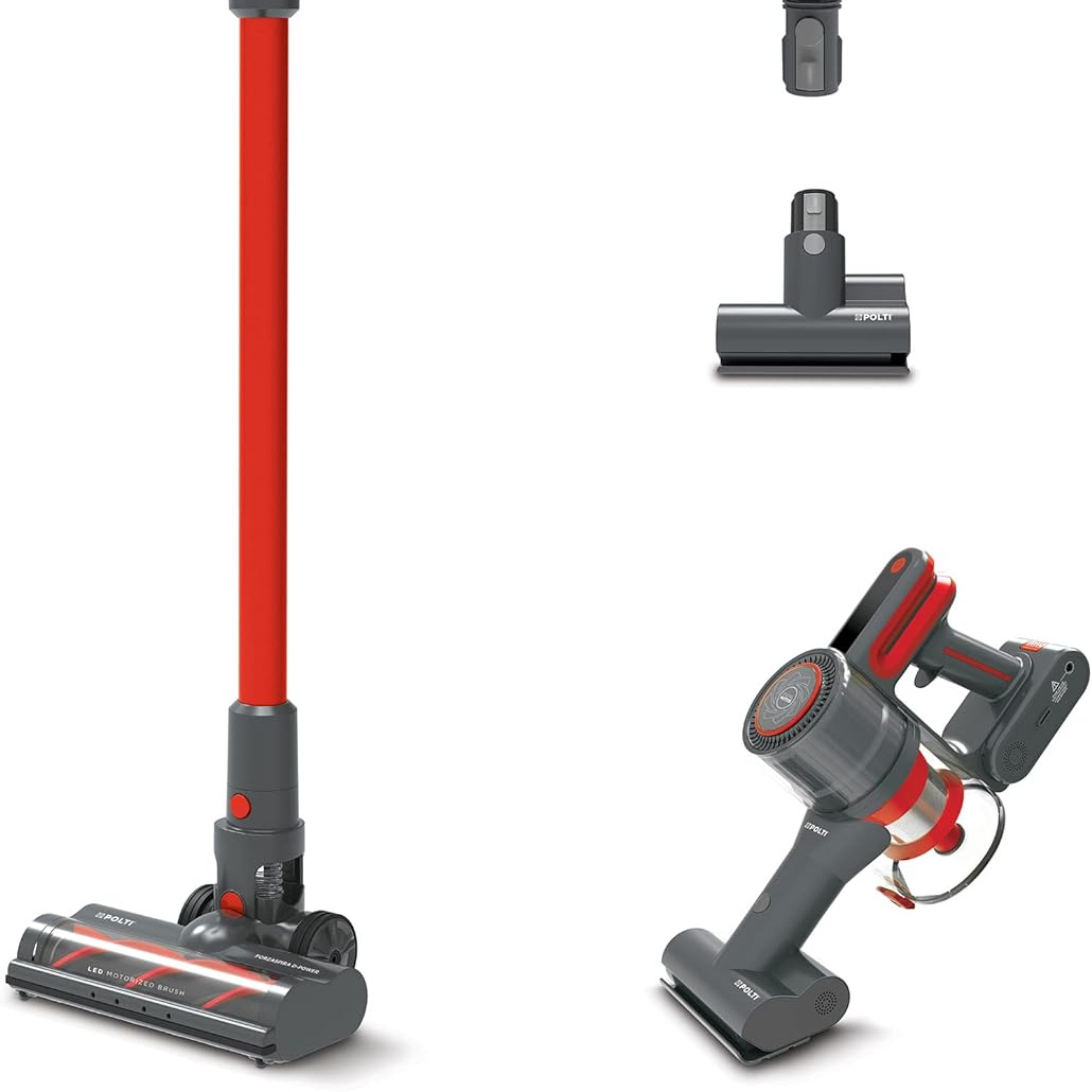 Polti SR550 Forzaspira D-Power Aspiradora Escoba 29.6V Roja 