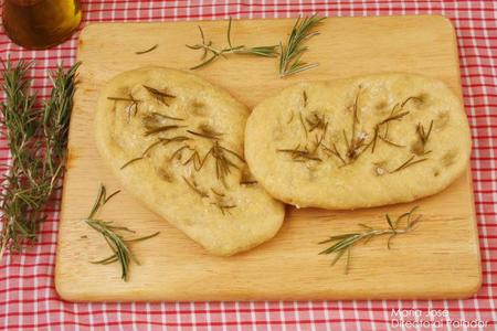 Focaccias al romero. Receta con Thermomix