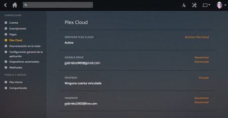 plex cloud drive