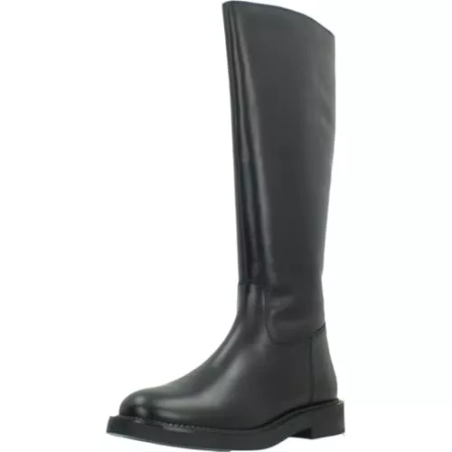 Geox D Serilda a - Botas de Moda para Mujer, Black, 39 EU