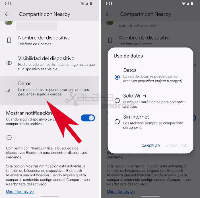C mo Usar Compartir Con Nearby El AirDrop De Google