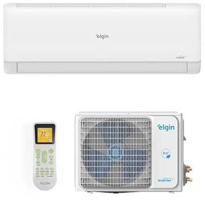 Ar-condicionado Split Inverter Ii 12000 Btus Elgin Eco com Wi-fi Integrado High Wall Só Frio 45hjfi12c2wb/45hjfe12c2cb 220v
