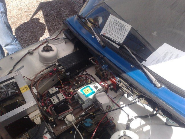 Vehiculo electrico rosarino