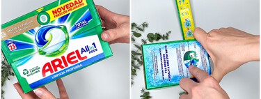 No lo sabía, pero si reutilizamos la caja del detergente para lavavajillas, podemos hacer este práctico organizador 