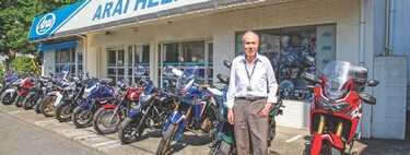 Un ingeniero japonés empezó a hacer cascos para albañiles. Hasta que por un error descubrió que eran mejores para motos 