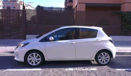 Prueba Toyota Yaris hybrid, Exterior