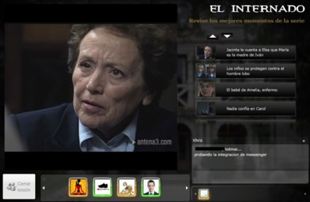 Habla por Live Messenger mientras ves El internado