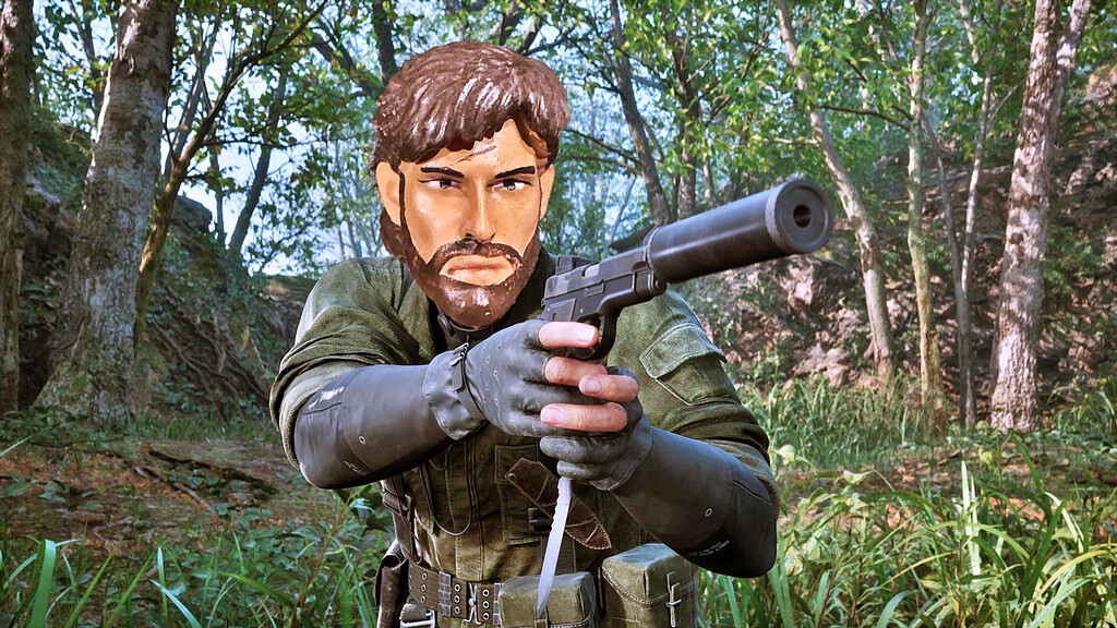 El Snake de la edición coleccionista de Metal Gear Solid Delta es un caganer. Aquí las pruebas El Snake de la edición coleccionista de Metal Gear Solid Delta es un caganer. Aquí las pruebas