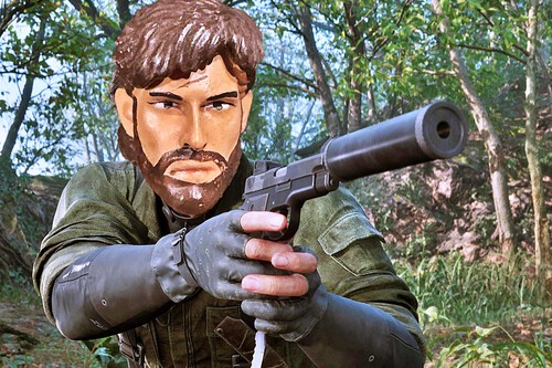 El Snake de la edición coleccionista de Metal Gear Solid Delta es un caganer. Aquí las pruebas