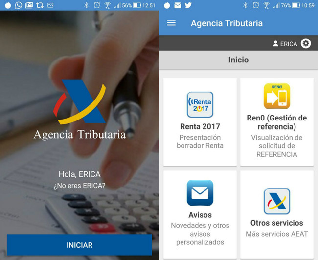 Cómo presentar la declaración de la Renta desde el móvil Android o iPhone