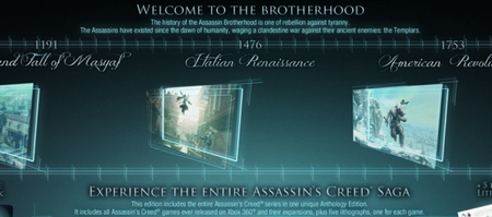 ‘Assassin’s Creed Anthology’ en camino con cinco juegos y todos los contenidos descargables incluidos