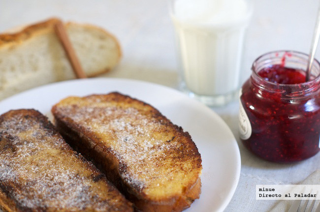 Tostadas francesas, la receta de la torrija gala, ideal para el desayuno y merienda