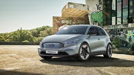 Ford também confirma dois carros pequenos, totalmente elétricos, desenvolvidos em parceria com a Renault: um carro urbano e um crossover compacto, desenvolvidos sobre a plataforma AmpR Small