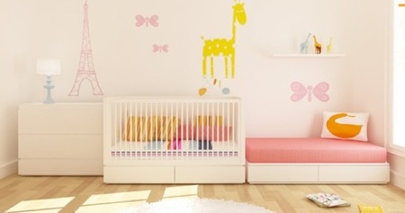 Muebles y complementos imprescindibles en la habitación del bebé