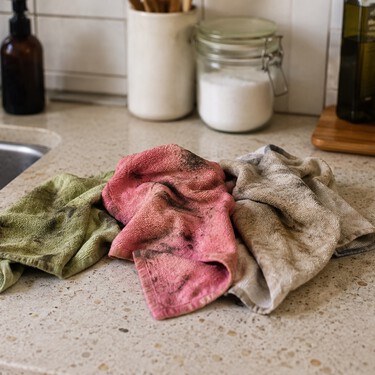 Cómo limpiar los trapos de cocina para quitar el olor a humedad y dejarlos como nuevos 