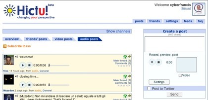Jajah expande sus funcionalidades al servicio de microblogging Hictu!