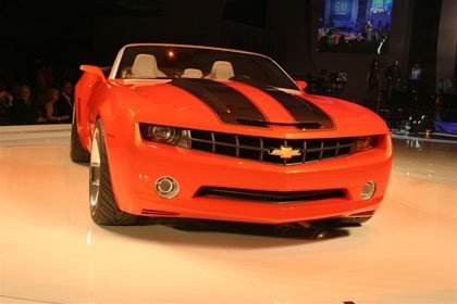 Chevrolet Camaro Convertible Concept en el NAIAS