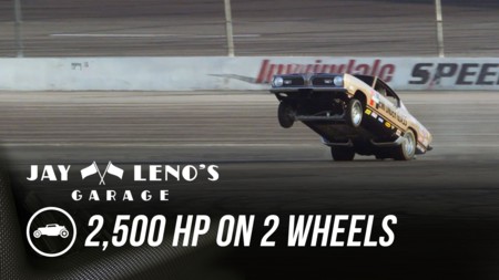 El impresionante accidente de Jay Leno en un auto de 2,500 hp