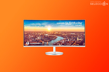 Máxima productividad con el monitor ultrawide QHD de 34" Thunderbolt Samsung C34J791, con un descuento de casi 255 euros en Amazon