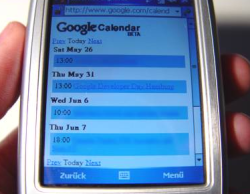 Google Calendar para móviles