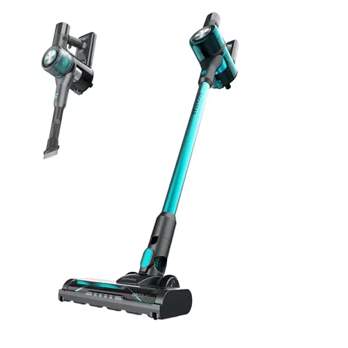 Cecotec Aspiradora Escoba sin Cable Conga Rockstar P50 X-Treme. 80AW, 20000Pa, Motor BDLC con 265W, Autonomía 50mins en Modo Eco, Cepillo Mixto con HairOut, Antienredos, Depósito XXL