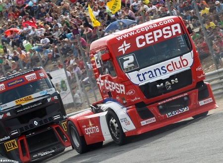 Jochen Hahn se impone en el Europeo de Camiones, Antonio Albacete subcampeón