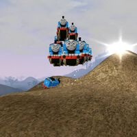 Thomas the Tank desata el caos en Morrowind gracias a un mod mientras su creador se ríe en la cara de Mattel pese a las amenazas