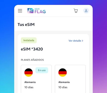 eSimFLAG en Android