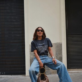 Estos son los zapatos de tacón más elegantes que se llevan con los jeans palazzo en mayo 2026 