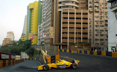 El día en que un Jordan de Fórmula 1 batió el récord del Circuito da Guia de Macao