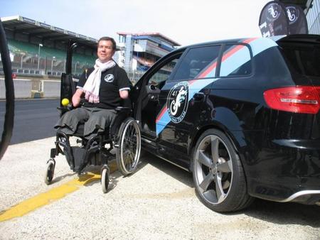 Frédéric Sausset: camino de las 24 horas de Le Mans sin pies ni manos